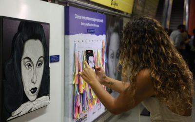 Estação de metrô em São Paulo recebe mostra de Clarice Lispector